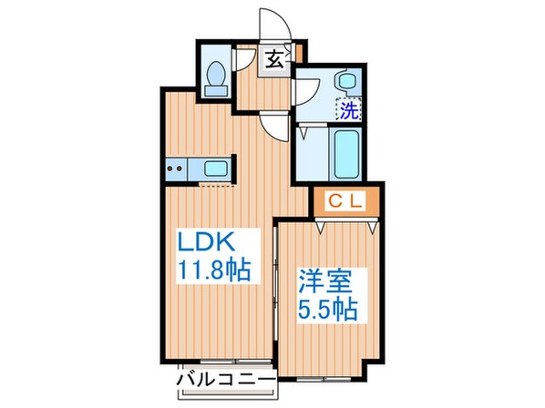 プロモ河原町の物件間取画像